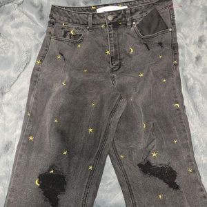 tinseltown star and moon pants size 13